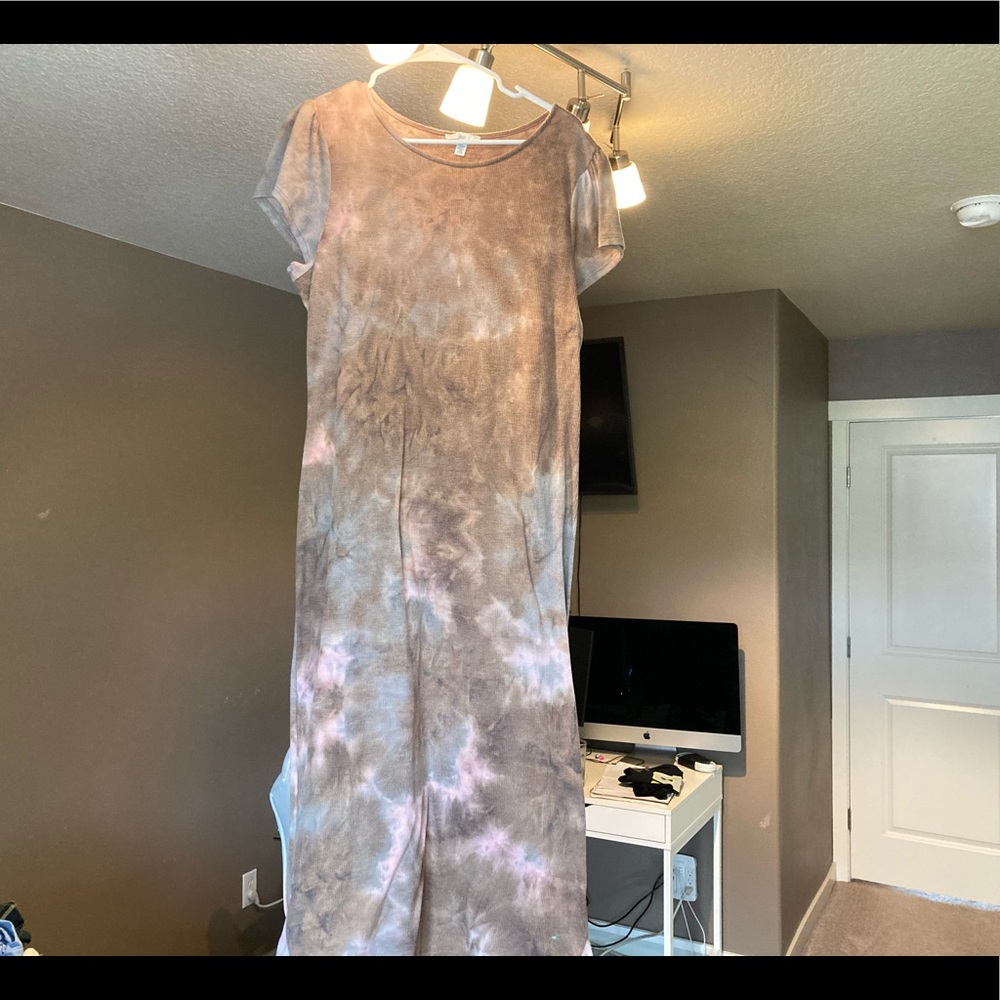 BP Tie Dye knit midi dress - Picture 5 of 9